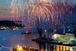 Feuerwerk bei der Kieler Woche head