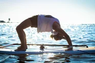 SUP Yoga in Finnland