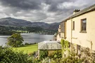 Häuser am Coniston Water