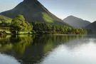 Grüne Berge am Wast Water