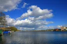 Weiße Wolken, Blauer Himmel , ein perfekter Tag am Fleesensee