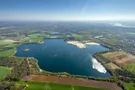 Blick von oben auf den Tenderingssee