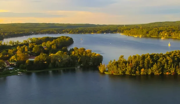 Blick auf den wunderschönen Scharmützelsee