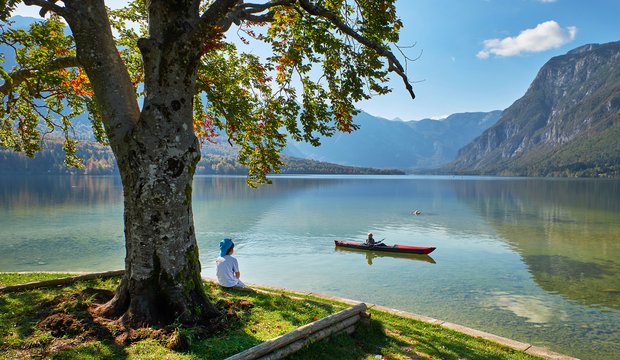 Bohinj See Ufer Bohinj See Ufer