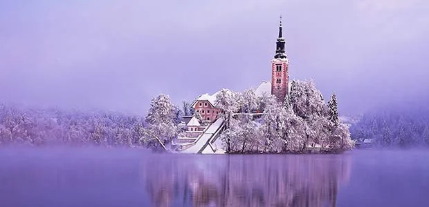 Winter in Bled