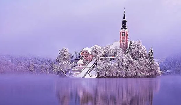 Winter in Bled