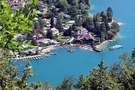 Blick auf den Lac d'Annecy und seine wunderschönen Ufer