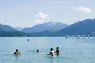 Wasserball im Lac d'Annecy