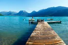 Steg am Lac d'Annecy