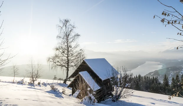 Winterpanorama am Millstätter See