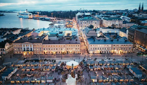 Weihnachtsmarkt in Kruununhaka, Helsinki Weihnachtsmarkt in Kruununhaka, Helsinki