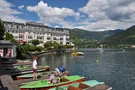 Boote am Zeller See