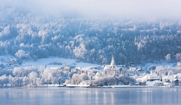 Maria Wörth im Winter Maria Wörth im Winter