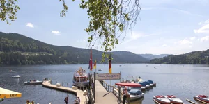 Titisee mit Booten