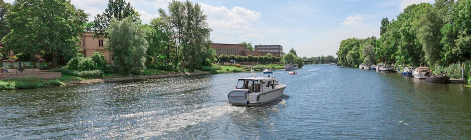 Hausboot-Urlaub in Brandenburg Headmotiv