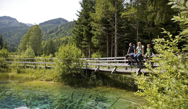 Rast am Meerauge im Bodental Rast am Meerauge im Bodental