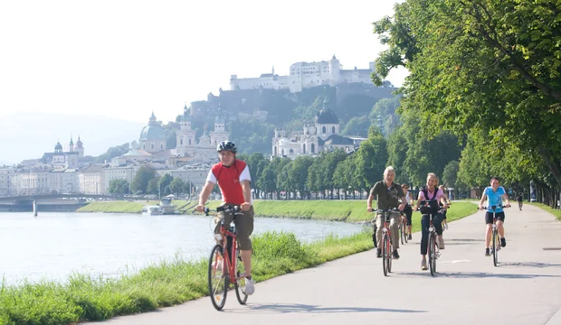 Rad fahren in Salzburg