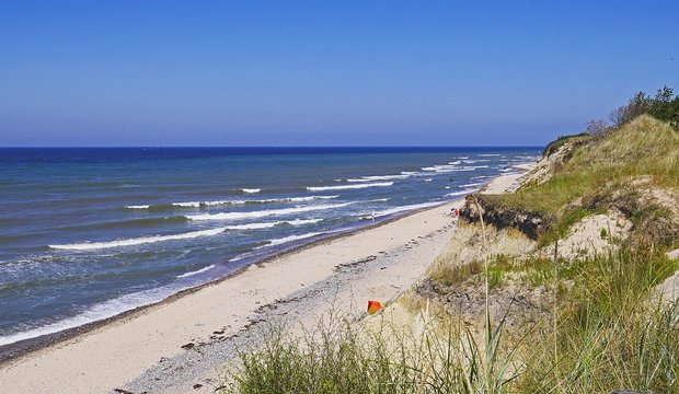 Die für Rügen bekannten Dünen Die für Rügen bekannten Dünen