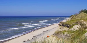 Die für Rügen bekannten Dünen