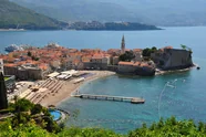 Blick auf Budva