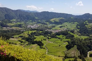 Das Furnas-Gebiet auf den Azoren