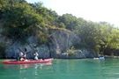 Versteckte Schönheit entdecken mit dem Kayak auf dem Lac du Bourget