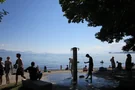 Wasserspielplatz am Lac du Bourget