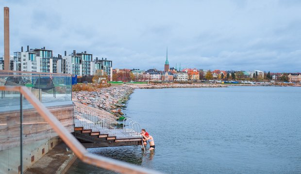 Design-Sauna Löyly in Helsinki Design-Sauna Löyly in Helsinki