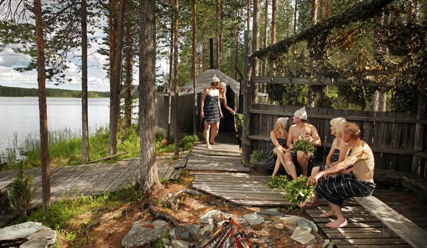 Sauna als Bestandteil des Lebens in Finnland Sauna als Bestandteil des Lebens in Finnland