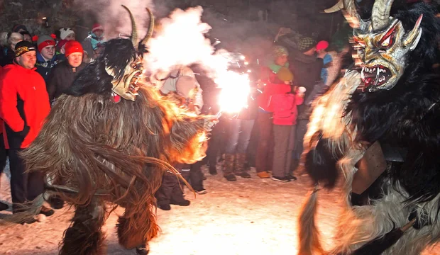 Winterbrauchtum- der Krampusweg