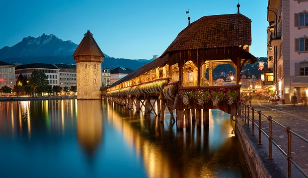 Kapellbrücke Vierwaldstättersee Kapellbrücke Vierwaldstättersee