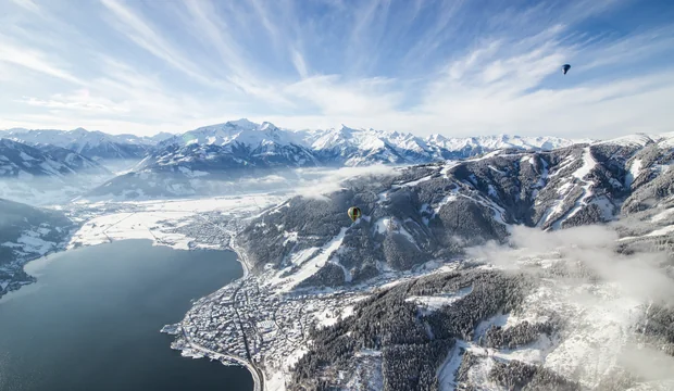 Ballonfahrt in Zell am See