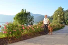 Mit dem Hund am Lago di Caldonazzo