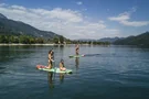 SUP mit der Familie am Lago di Caldonazzo