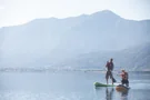 SUP auf dem Lago di Caldonazzo