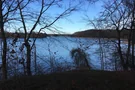 Der Haussee Hardenbeck an einem schönen Herbsttag