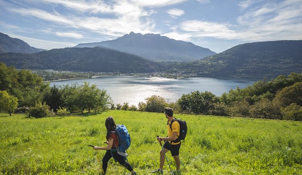 Schöne Wanderung um den Lago di Caldonazzo