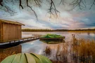 Boote am Holzmühleweiher