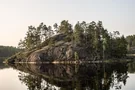 Steinige Insel im Saimaa