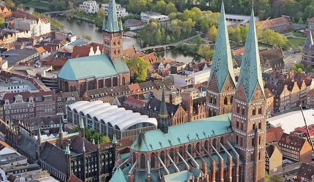 Blick auf Lübeck Blick auf Lübeck