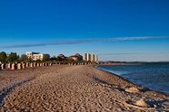 Blick auf den Strand bei Fehmarn Blick auf den Strand bei Fehmarn
