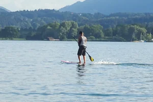 SUP: Stand Up Paddling Chiemsee