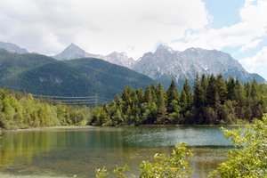 Fotos vom Isarstausee Krün