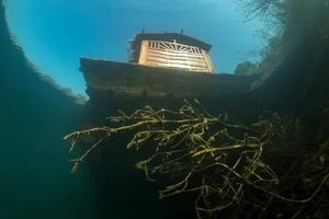 Tauchen im Süplinger Canyon