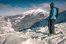 Das Valsugana-Tal als Winterlandschaft