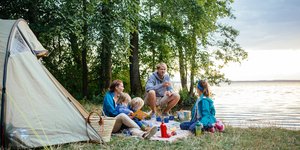 Familiencamping in der Mecklenburgischen Seenplatte