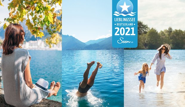 "Dein lieblingssee 2021" Signet "Dein lieblingssee 2021" Signet