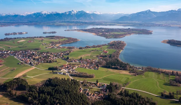 Chiemsee Luftbild