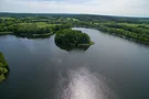 Luftaufnahme vom Düstersee 