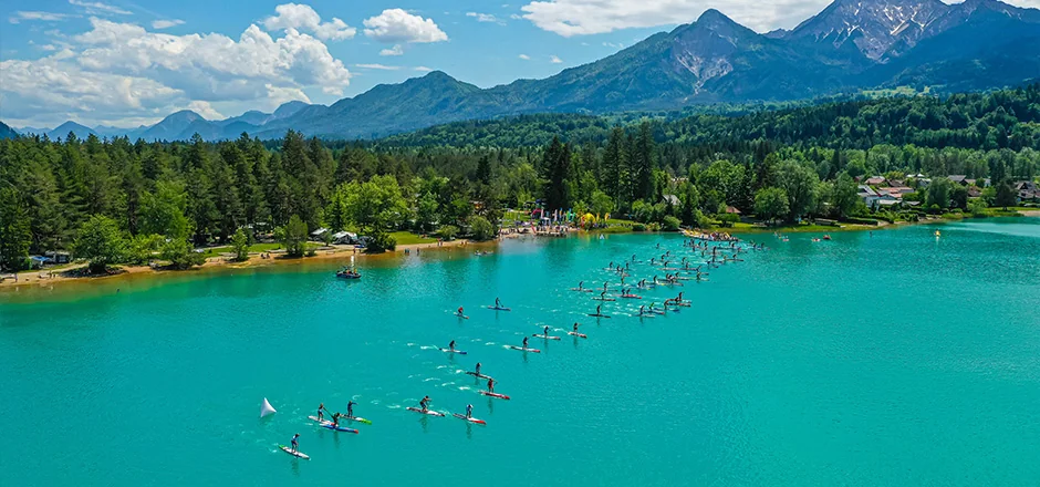Spannende Rennen, Testival, SUP-Yoga und After Race Partys